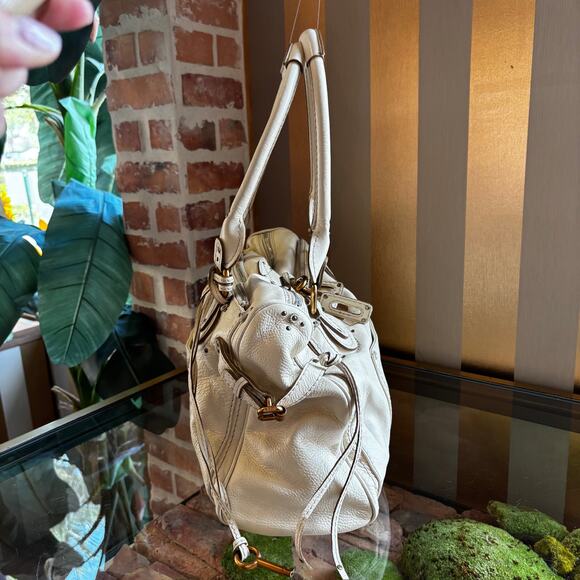 CHLOE Cream Leather Paddington Satchel - Picture 4 of 7
